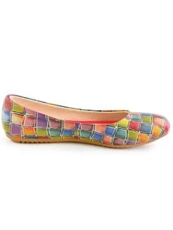 Goby Ballerinas^Leder-Ballerinas in Bunt
