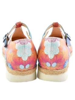 Leder-Ballerinas in Bunt><noscript><img width=