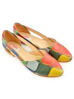 Goby Ballerinas^Leder-Ballerinas in Bunt