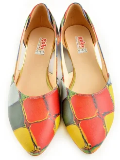 Goby Ballerinas^Leder-Ballerinas in Bunt