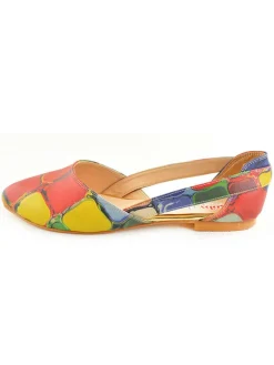Goby Ballerinas^Leder-Ballerinas in Bunt