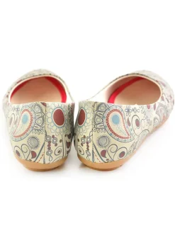 Goby Ballerinas^Leder-Ballerinas in Bunt/ Beige