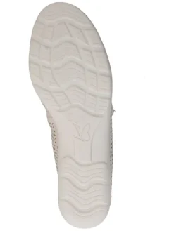 Caprice Ballerinas^Leder-Ballerinas in Creme