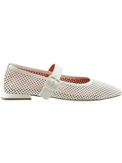 Högl Ballerinas^Leder-Ballerinas in Creme