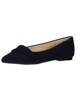 Leder-Ballerinas in Dunkelblau>PETER KAISER
