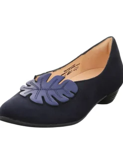 Think! Ballerinas^Leder-Ballerinas in Dunkelblau