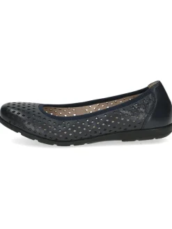 Caprice Ballerinas^Leder-Ballerinas in Dunkelblau