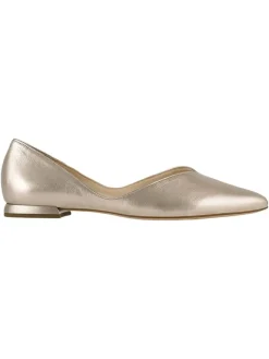 Högl Ballerinas^Leder-Ballerinas in Gold