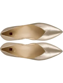 Högl Ballerinas^Leder-Ballerinas in Gold