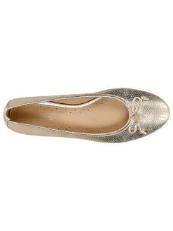 Wojas Ballerinas^Leder-Ballerinas in Gold