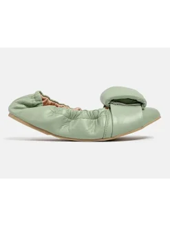 loft37 Ballerinas^Leder-Ballerinas in Grün