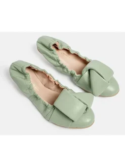 loft37 Ballerinas^Leder-Ballerinas in Grün