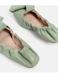 loft37 Ballerinas^Leder-Ballerinas in Grün