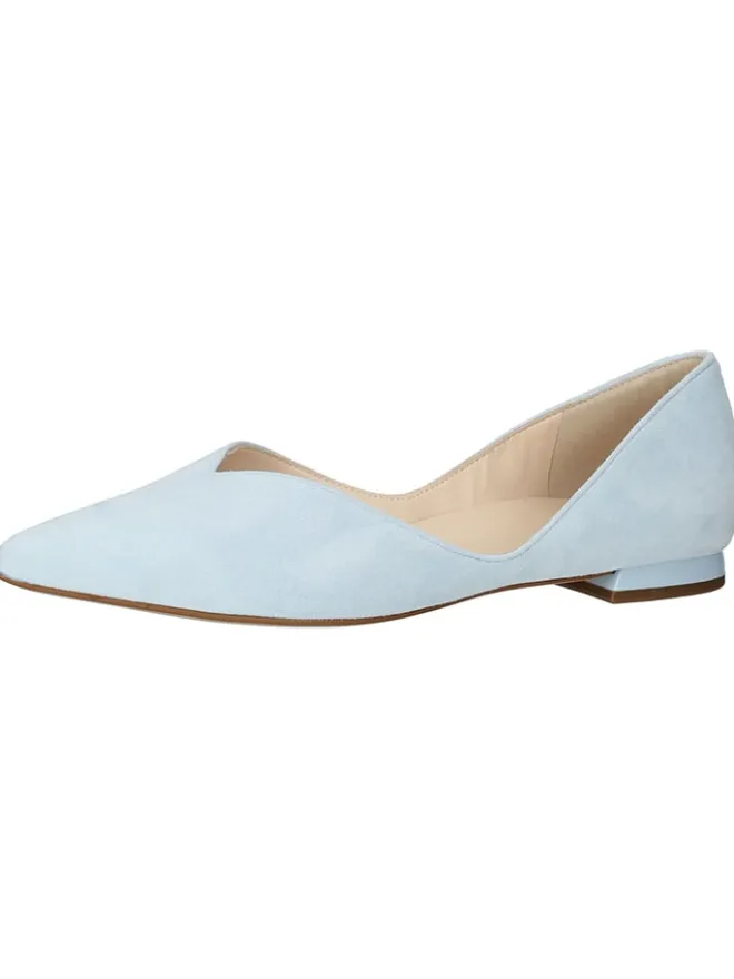 Leder-Ballerinas in Hellblau>Högl Hot