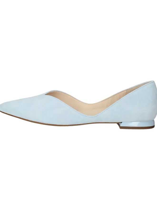 Leder-Ballerinas in Hellblau>Högl Hot