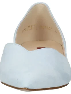 Leder-Ballerinas in Hellblau><noscript><img width=