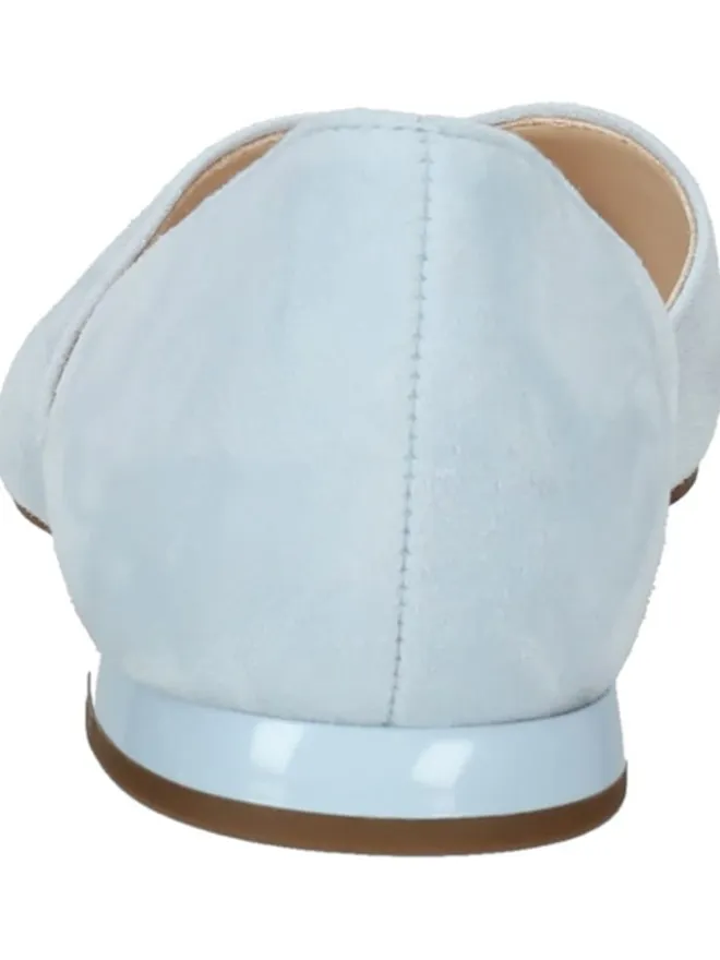 Leder-Ballerinas in Hellblau>Högl Hot