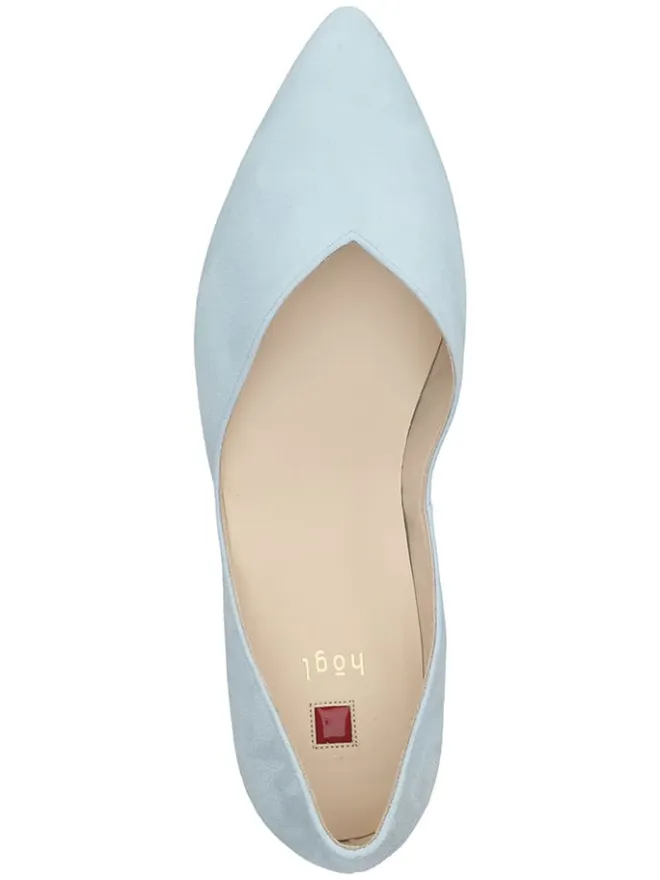 Leder-Ballerinas in Hellblau>Högl Hot