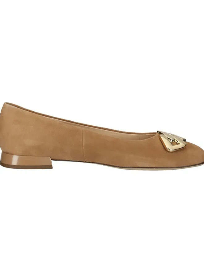 Leder-Ballerinas in Hellbraun>Högl Online