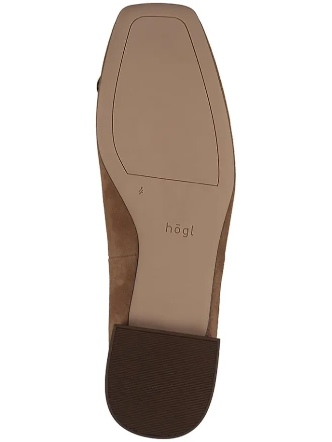 Leder-Ballerinas in Hellbraun>Högl Online