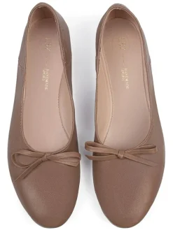 loft37 Ballerinas^Leder-Ballerinas in Hellbraun