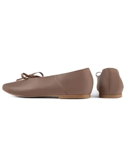 loft37 Ballerinas^Leder-Ballerinas in Hellbraun