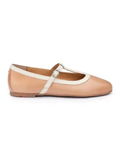 LLOYD Ballerinas^Leder-Ballerinas in Hellbraun/ Beige