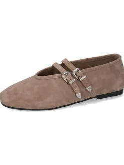 MELVIN & HAMILTON Ballerinas^Leder-Ballerinas in Hellbraun