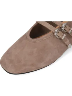 MELVIN & HAMILTON Ballerinas^Leder-Ballerinas in Hellbraun
