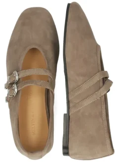 MELVIN & HAMILTON Ballerinas^Leder-Ballerinas in Hellbraun