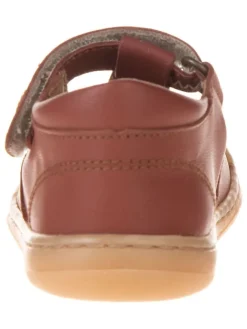 El Naturalista Ballerinas^Leder-Ballerinas in Hellbraun