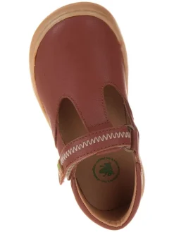 El Naturalista Ballerinas^Leder-Ballerinas in Hellbraun