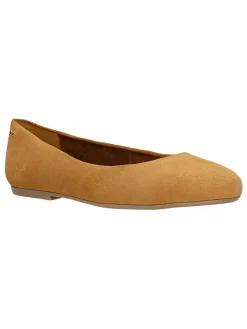 Leder-Ballerinas in Hellbraun>Wojas Outlet