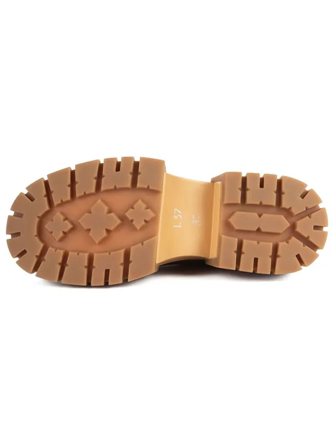 Leder-Ballerinas in Hellbraun>loft37 Outlet