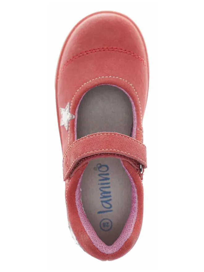 lamino Ballerinas^Leder-Ballerinas in Koralle