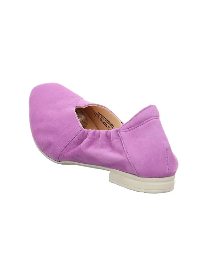 Think! Ballerinas^Leder-Ballerinas in Lila