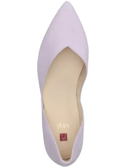 Högl Ballerinas^Leder-Ballerinas in Lila