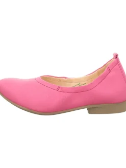 Think! Ballerinas^Leder-Ballerinas in Pink