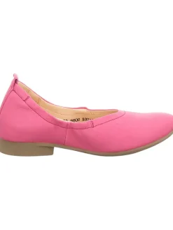 Think! Ballerinas^Leder-Ballerinas in Pink