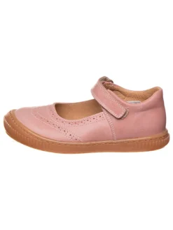 Leder-Ballerinas in Rosa>POM POM New