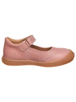 Leder-Ballerinas in Rosa>POM POM New