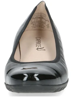 Caprice Ballerinas^Leder-Ballerinas in Schwarz