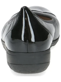 Caprice Ballerinas^Leder-Ballerinas in Schwarz