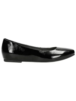 Wojas Ballerinas^Leder-Ballerinas in Schwarz