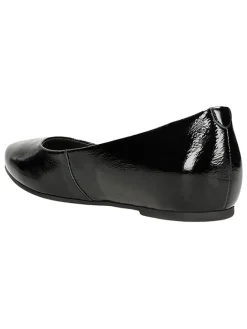 Wojas Ballerinas^Leder-Ballerinas in Schwarz