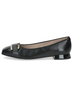 Leder-Ballerinas in Schwarz>Caprice New