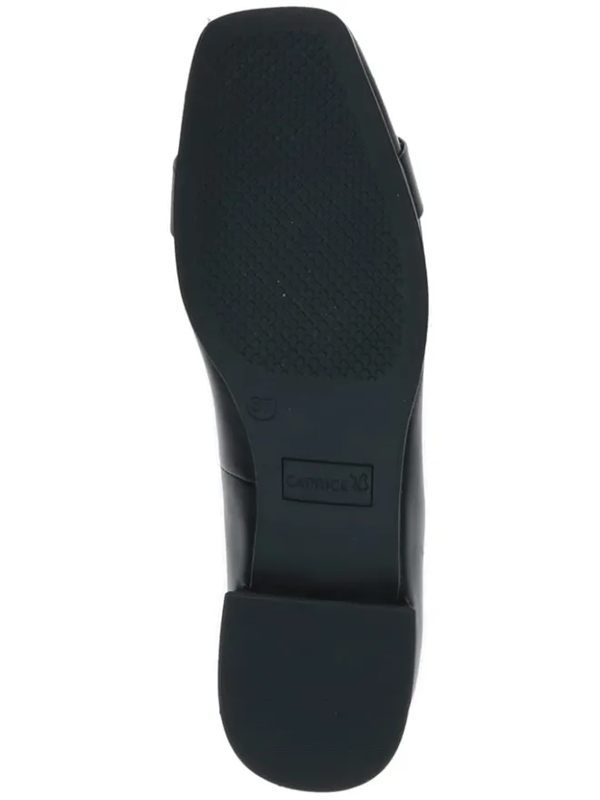 Leder-Ballerinas in Schwarz>Caprice New
