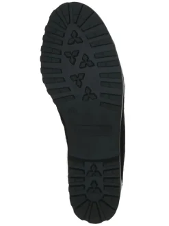 Leder-Ballerinas in Schwarz><noscript><img width=