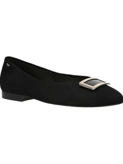 Leder-Ballerinas in Schwarz>Wojas Best