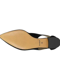 Wojas Ballerinas^Leder-Ballerinas in Schwarz